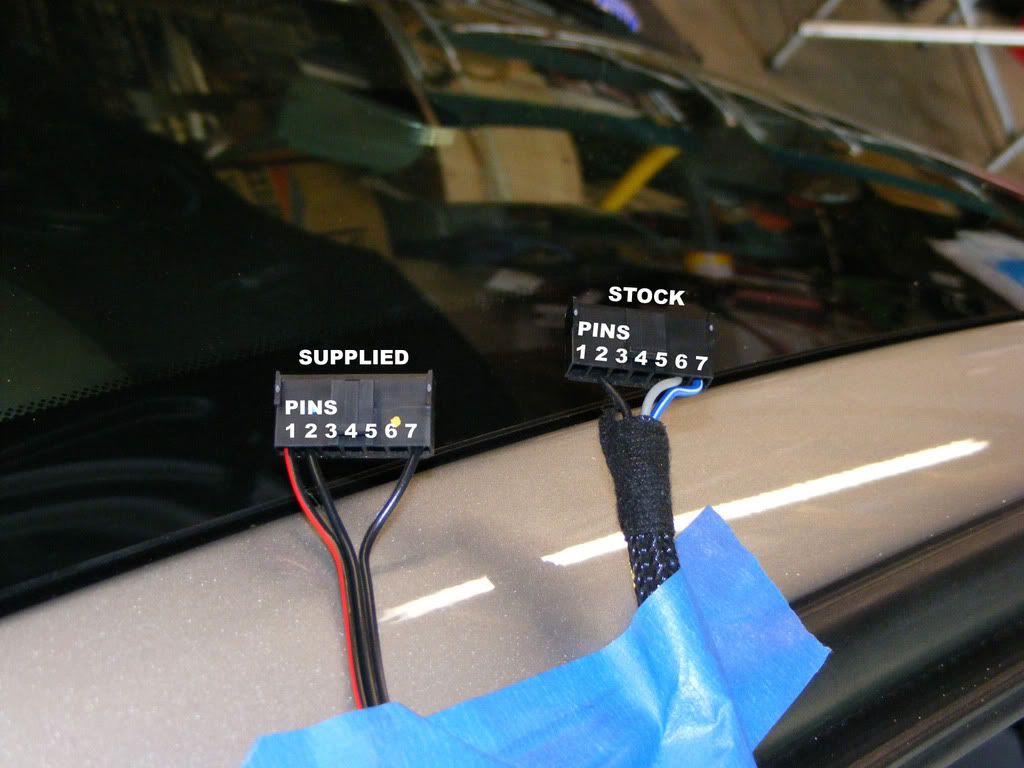 [How to] GENK31 Auto dimming mirror w/maplights, temp and compass